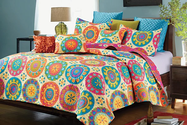 Floral Quilt designed by Debra Valencia