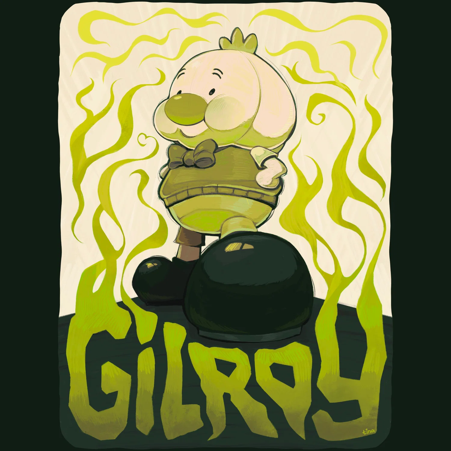 A portrait of Gilroy at a low angle.