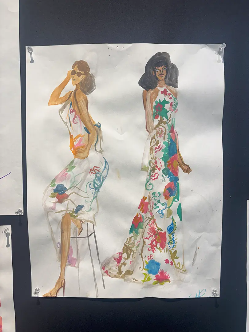 2024 Summer of Art Final Exhibition: Drawing from a Costumed Model