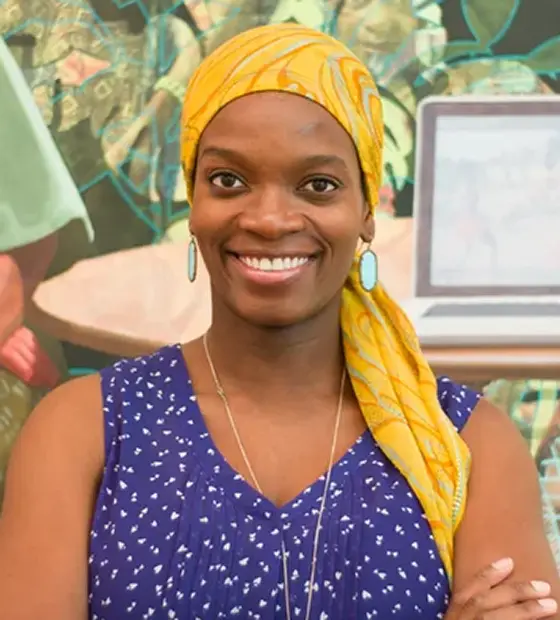 Njideka Akunyili Crosby Portrait