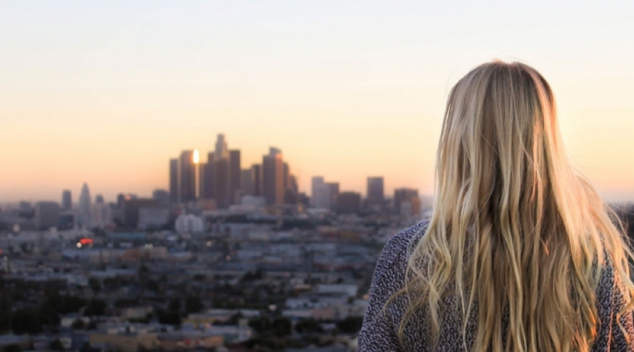 City view of Los Angeles