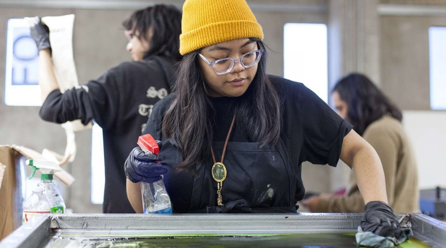 Printmaking at Otis College of Art and Design