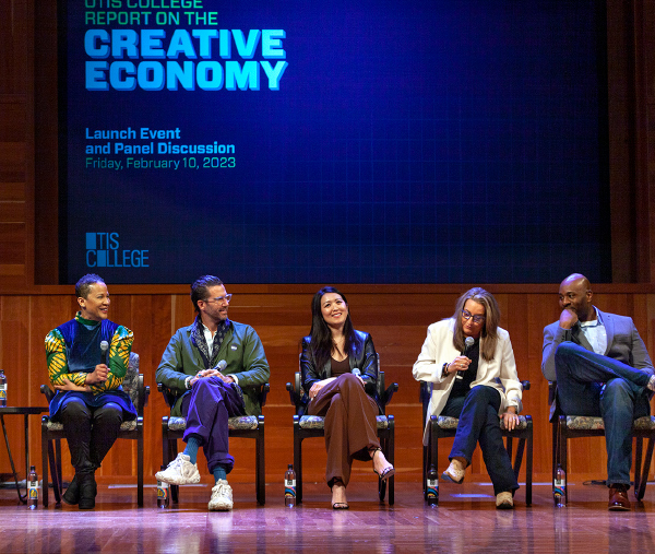 Creative Economy Panelists at Launch Event in 2023