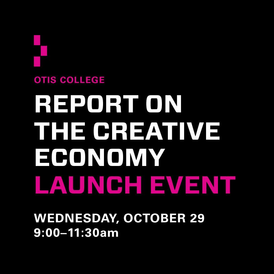 Creative Economy Launch Event, Wednesday October 29th, from 9am to 11:30am