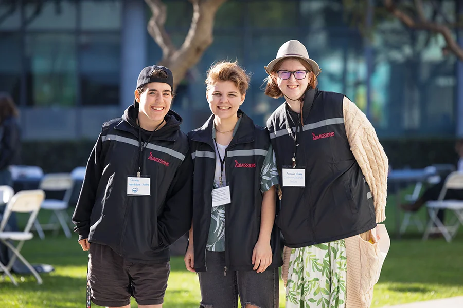 Students at Otis College