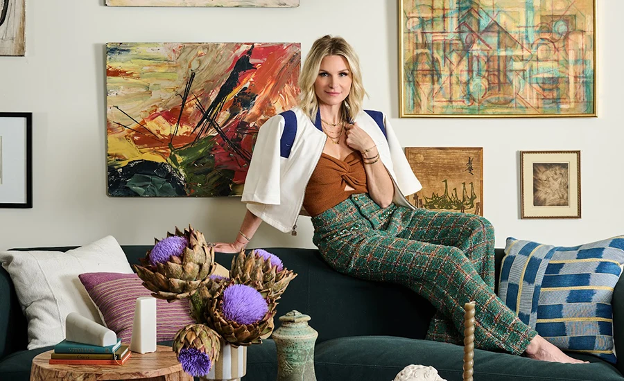 Portrait of Kate Lester photographed by Lauren Taylor. 