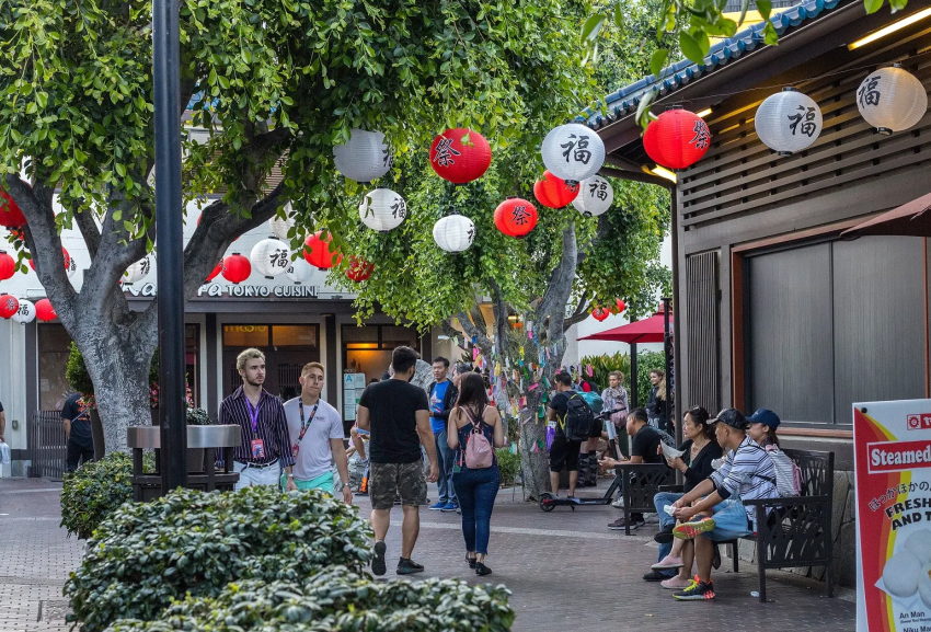 Little Tokyo. Photograph courtesy Brookings. 