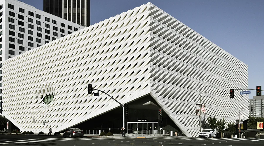 The Broad Museum in Los Angeles