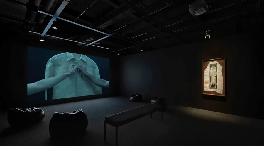 Kang Seung Lee, still image from Lazarus, an 8-minute color digital film