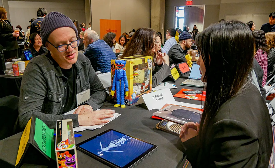 Annual Internship and Recruitment Day. Photograph by Matthew Parish/Otis College of Art and Design.