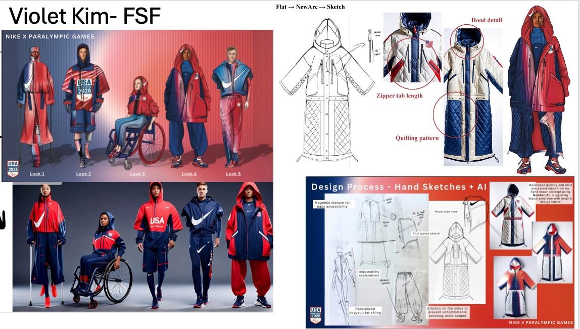 Violet Kim’s submission for the Fashion Scholarship Fund. 