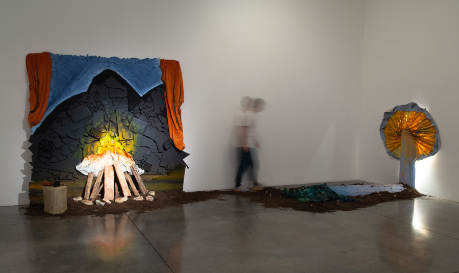 Trevor Coopersmith, installation view, photograph by Jess Star/Otis College of Art and Design