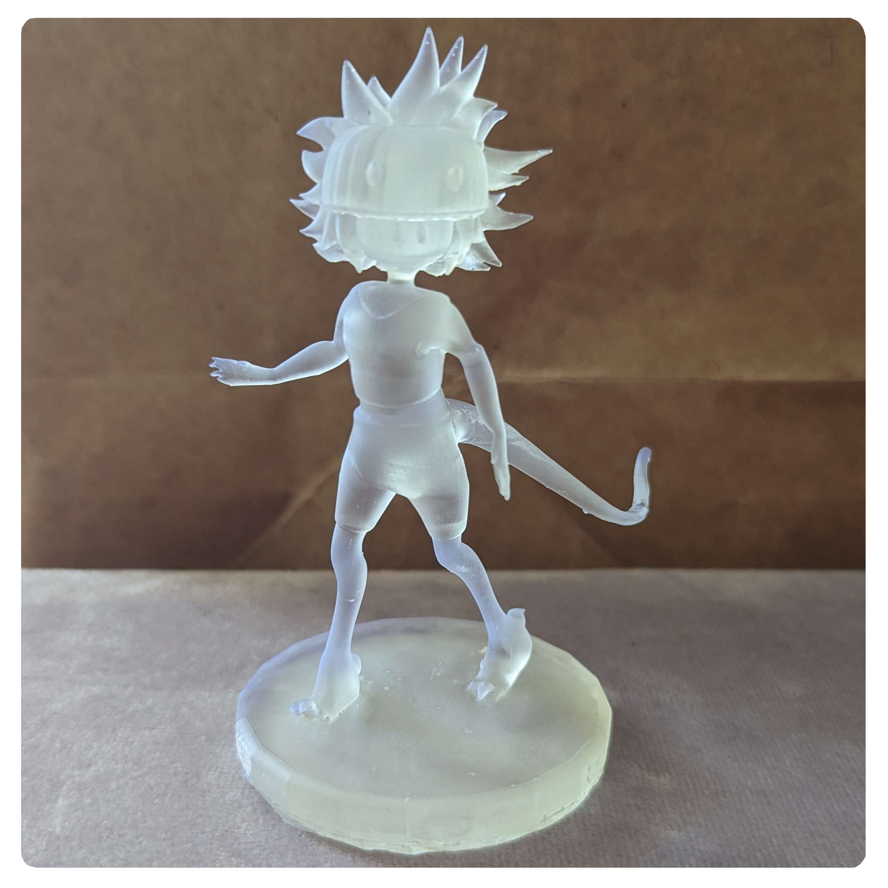 Clerocore - Mo Character Model in 3D (Printed)