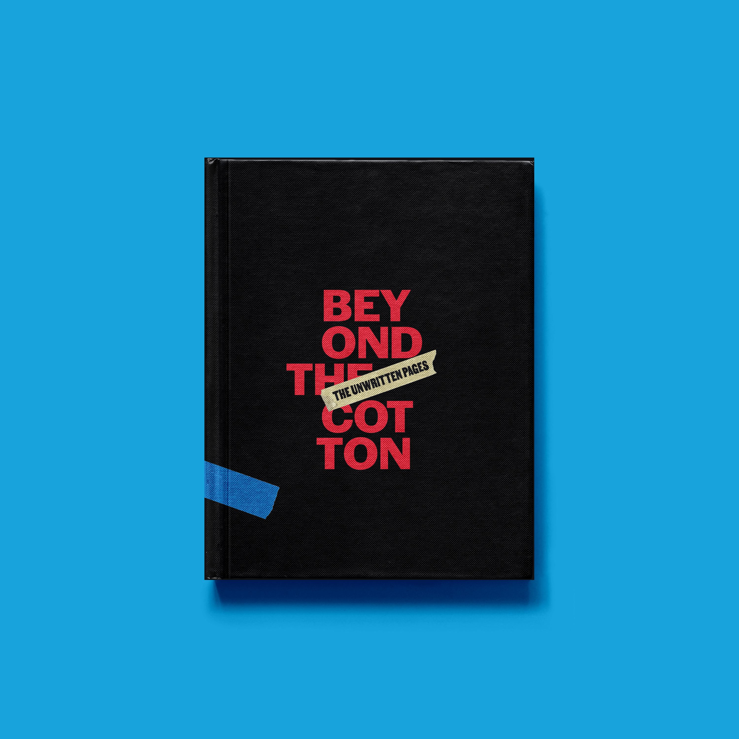 Beyond the Cotton Unwritten Pages, history, book cover