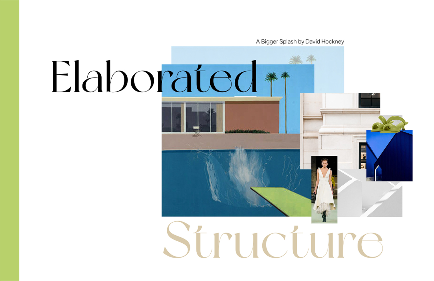 Elaborated Structure Title Page and Mood Board