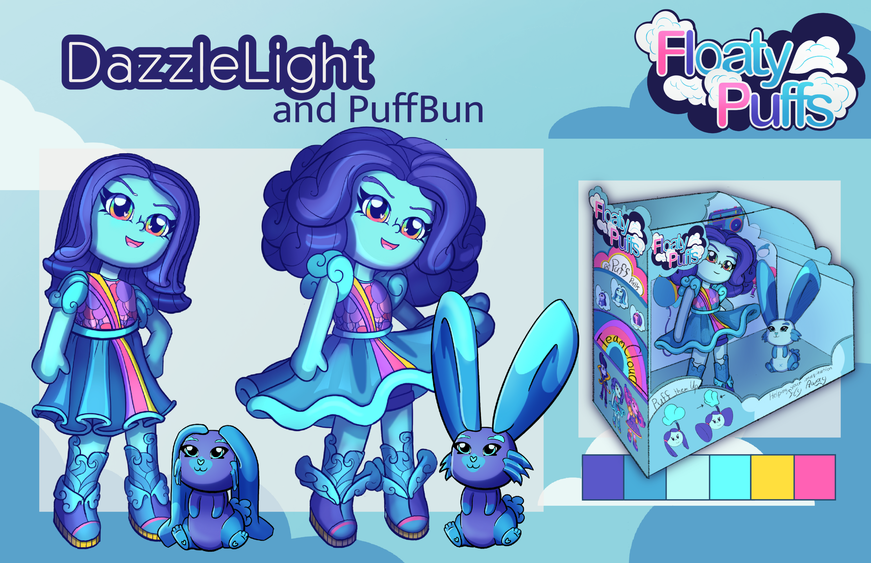 DazzleLight and PuffBun
