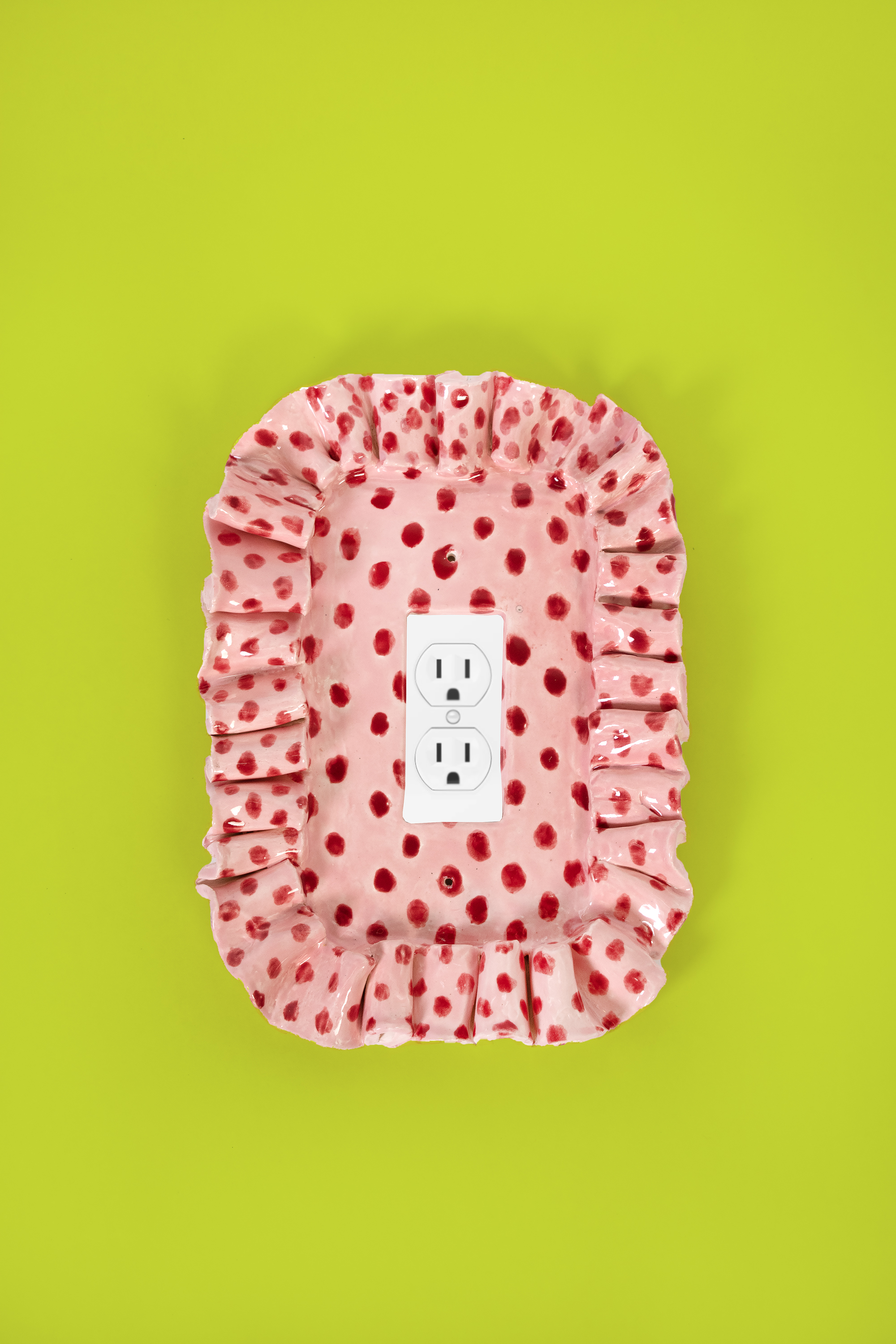 outlet cover, ceramic, ceramic outlet cover