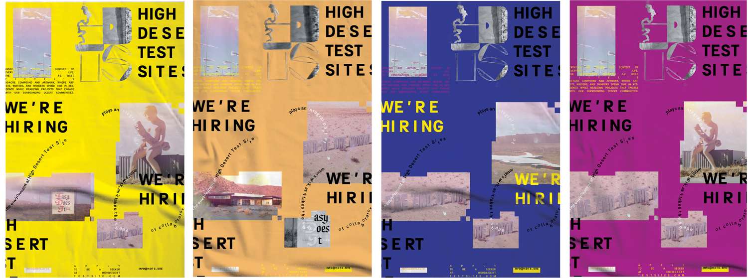 High Desert Test Sites Hiring Poster