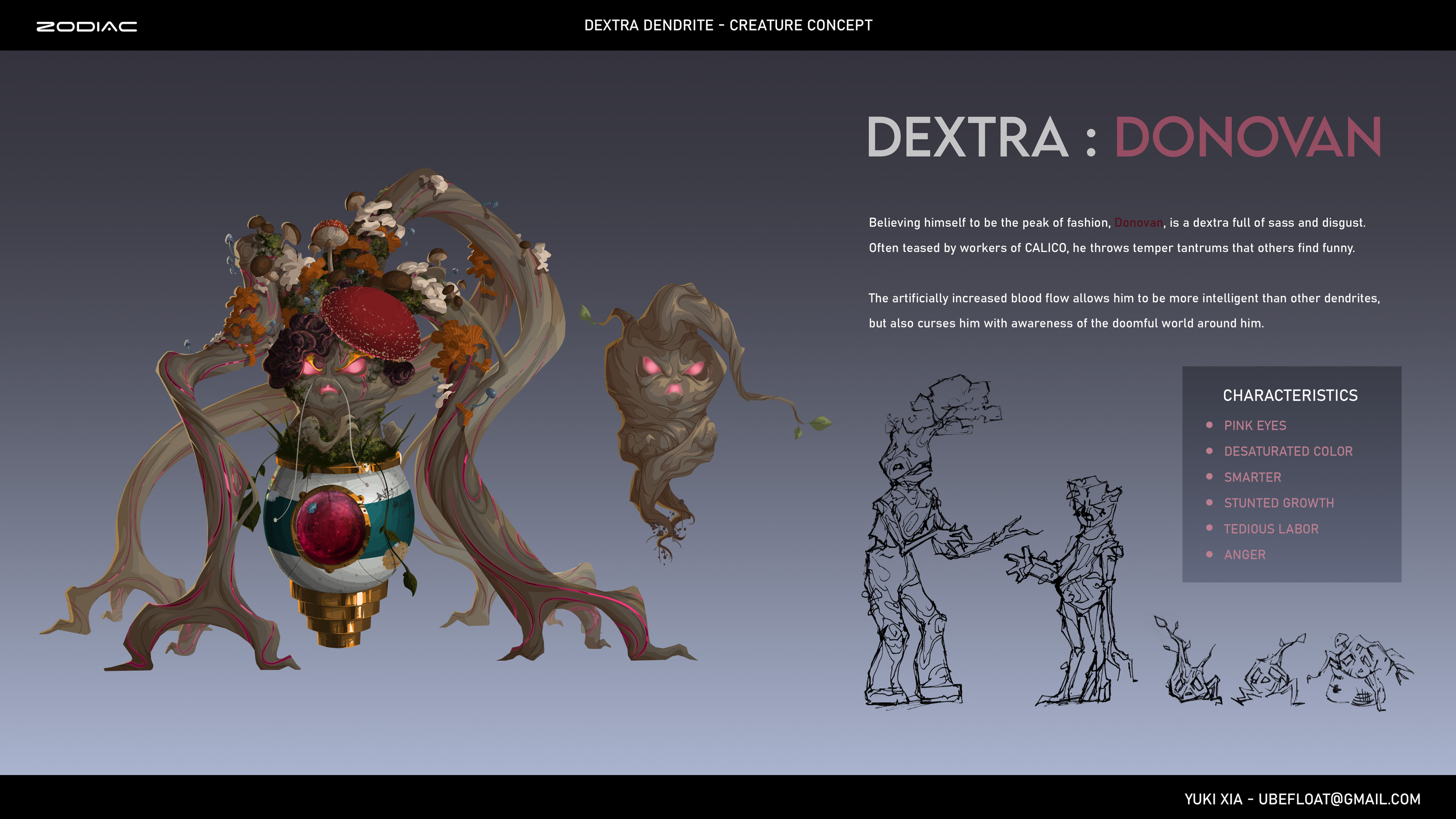 Dextra Creature Concept
