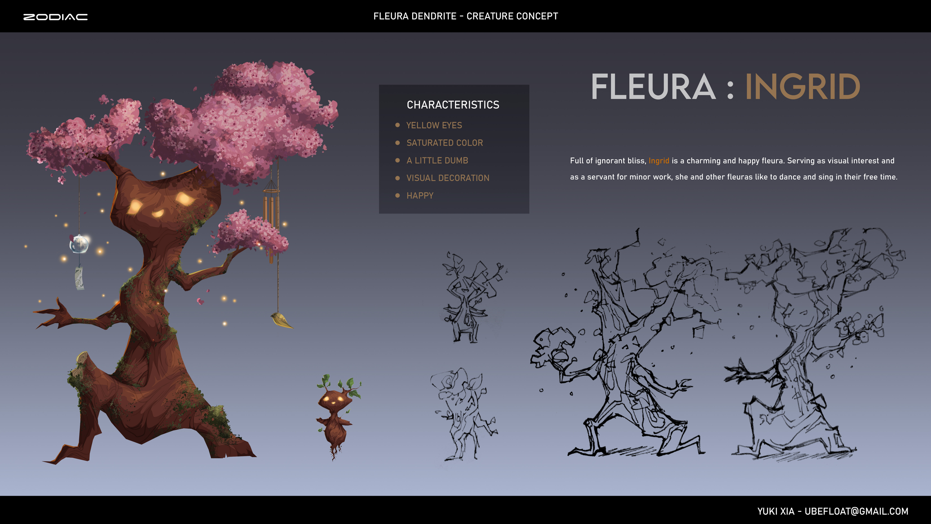 Fleura Creature Concept
