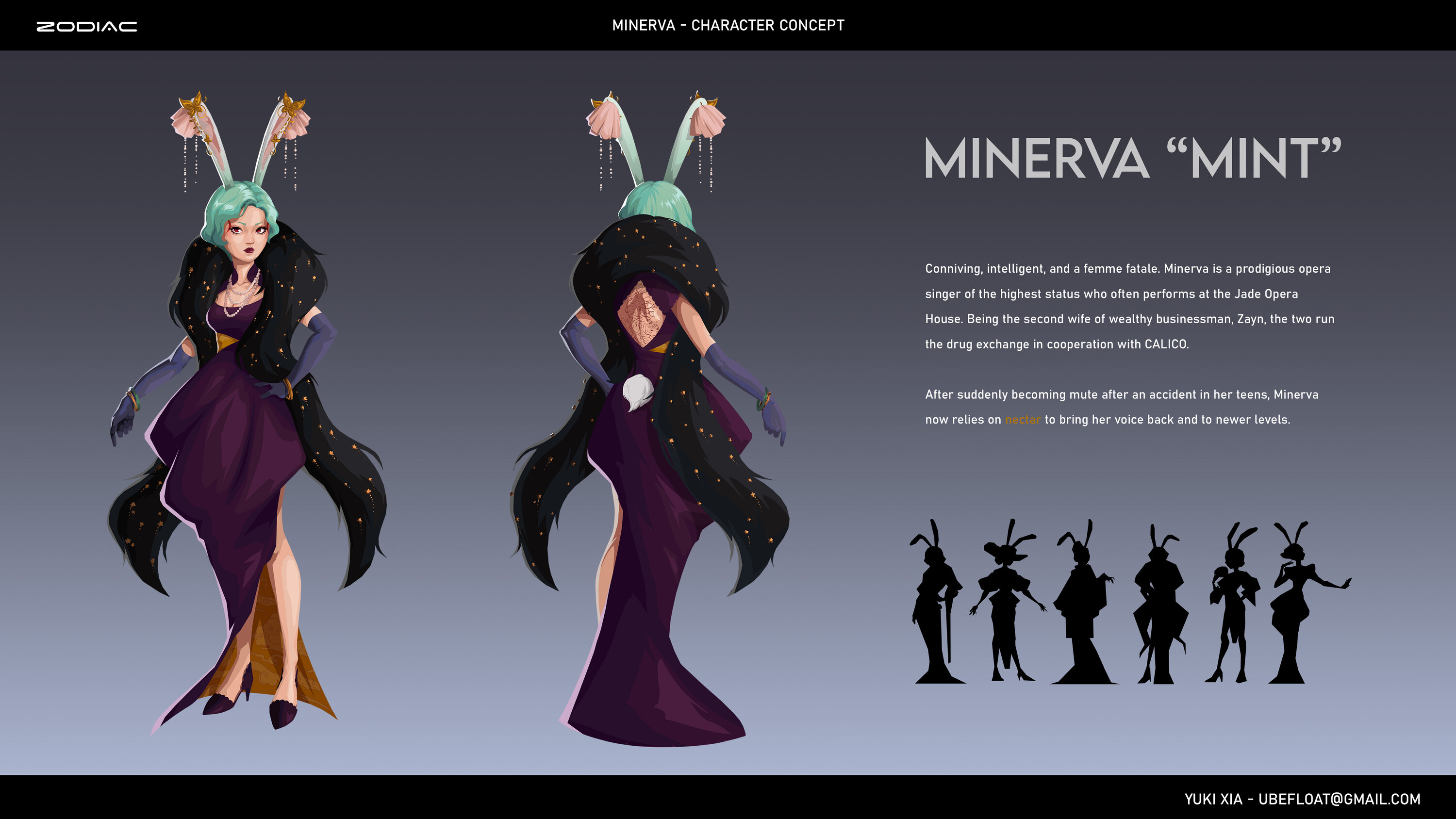 Minerva Character Concept