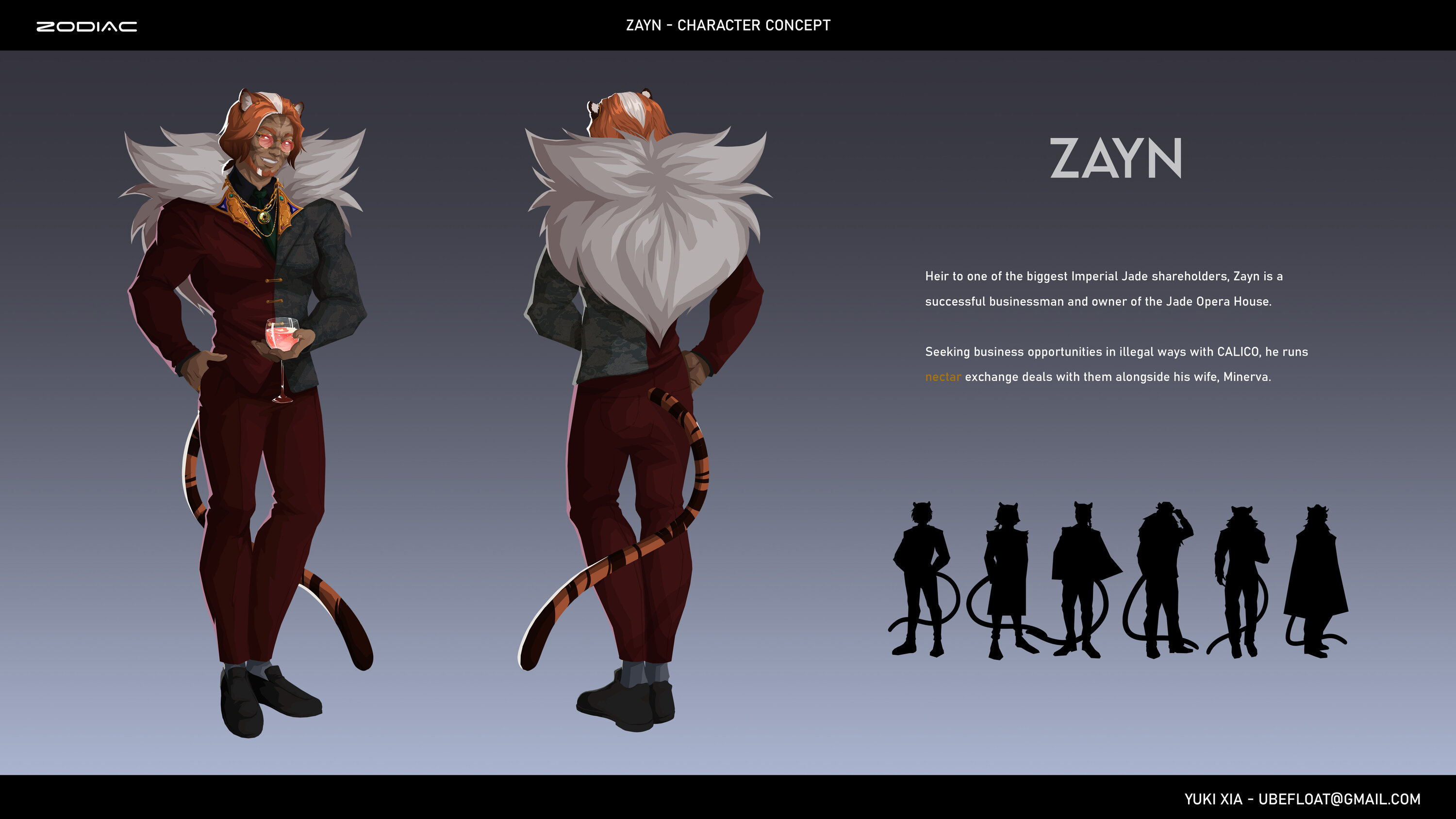 Zayn Character Concept