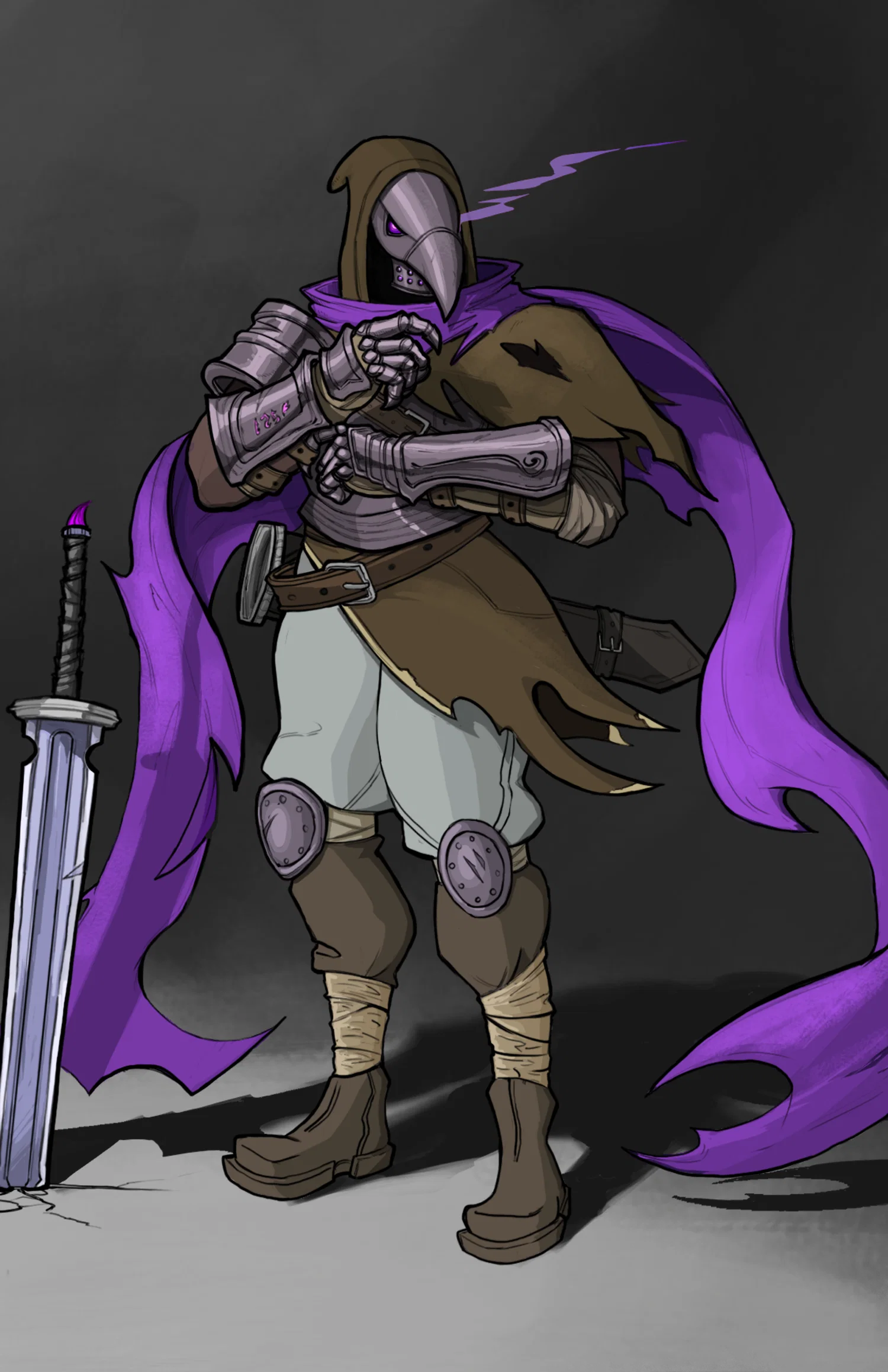 Raven, the Rogue, is an Ascendant Lord that does not hail from any region. He is a cynical individual, believing that mankind is not above their nature to abandon each other in order to safeguard their own futures. Despite his views, this does not stop from eliminating threats of his world.