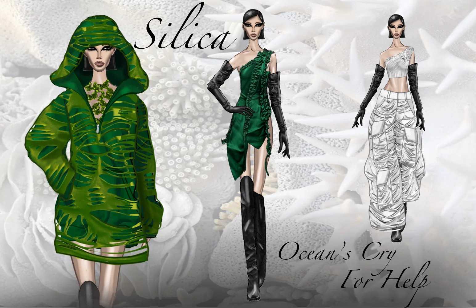 first line up of silica collection