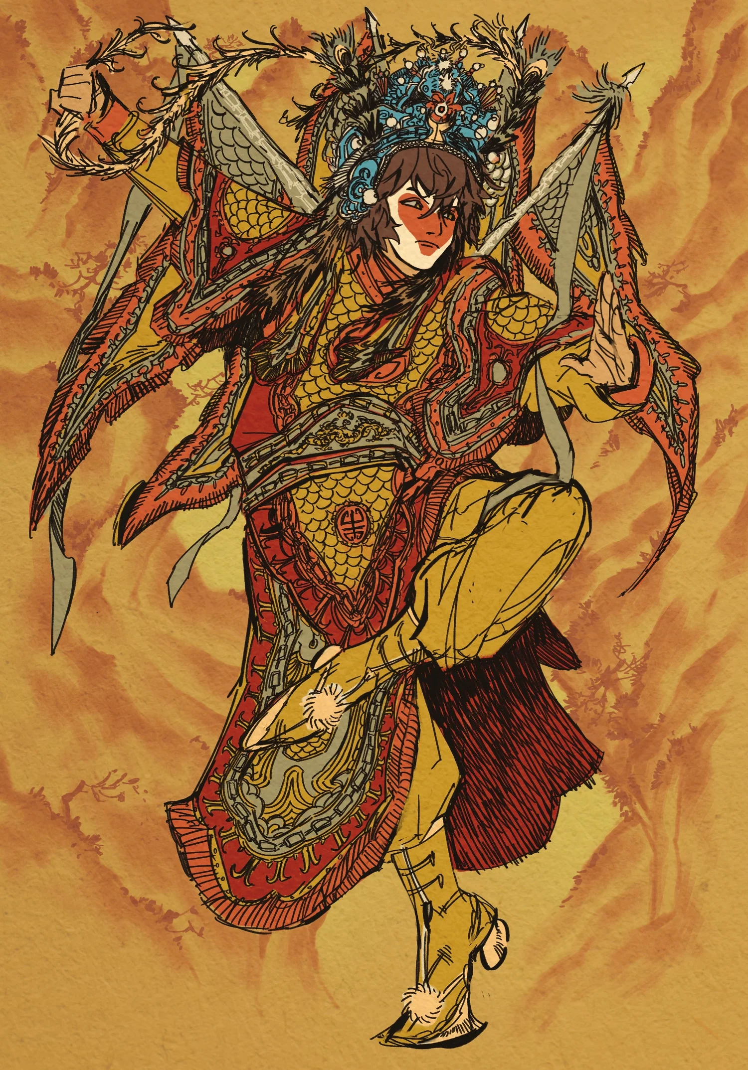 Sun Wukong from the classic Chinese novel, Journey to the West