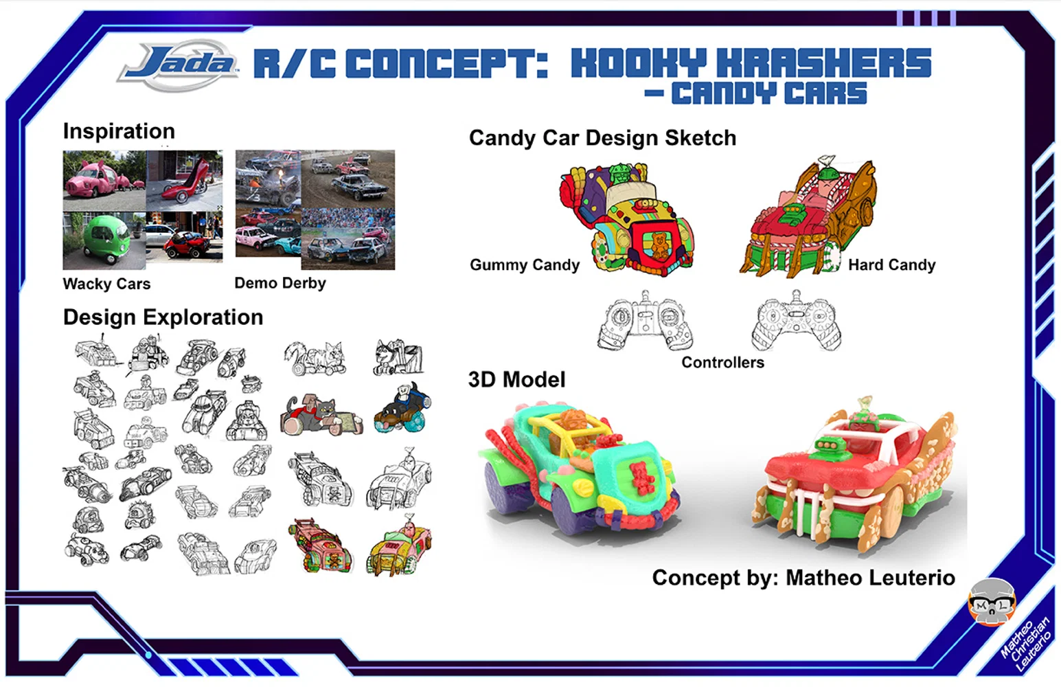Jada Toys R/C Vehicle Project