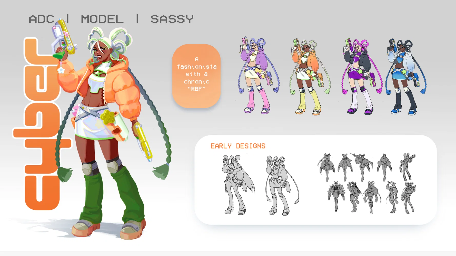 Neo:re Cyber Character Design