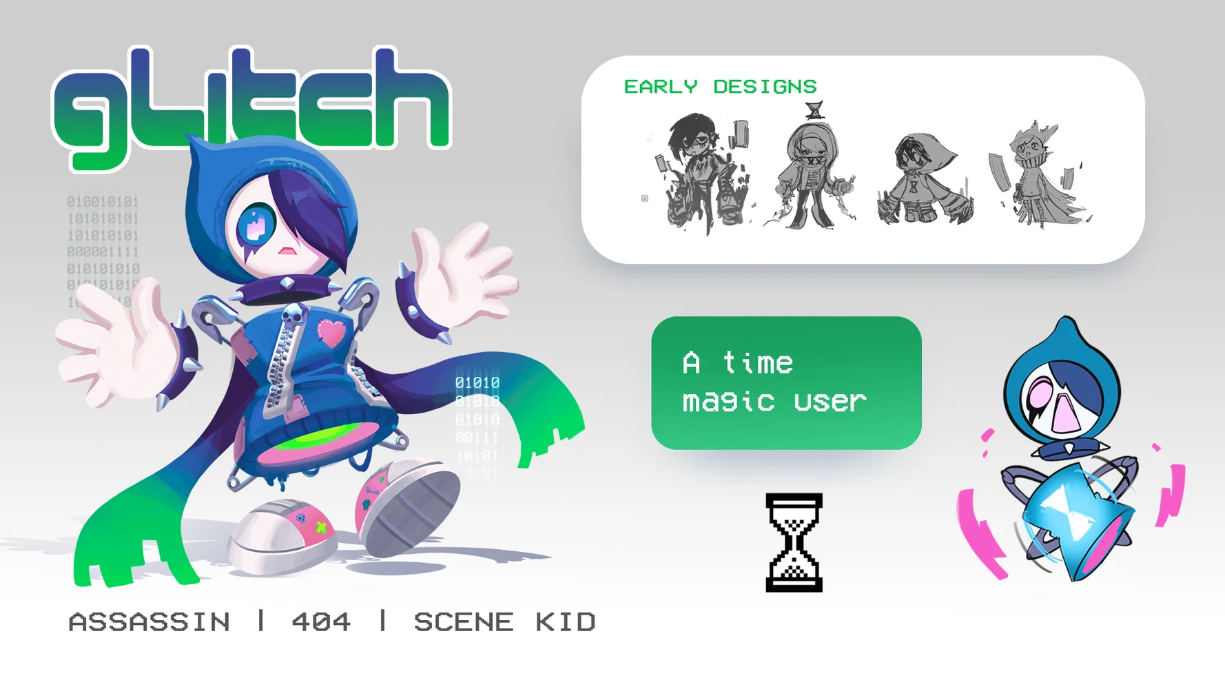 Neo:re Glitch Character Design