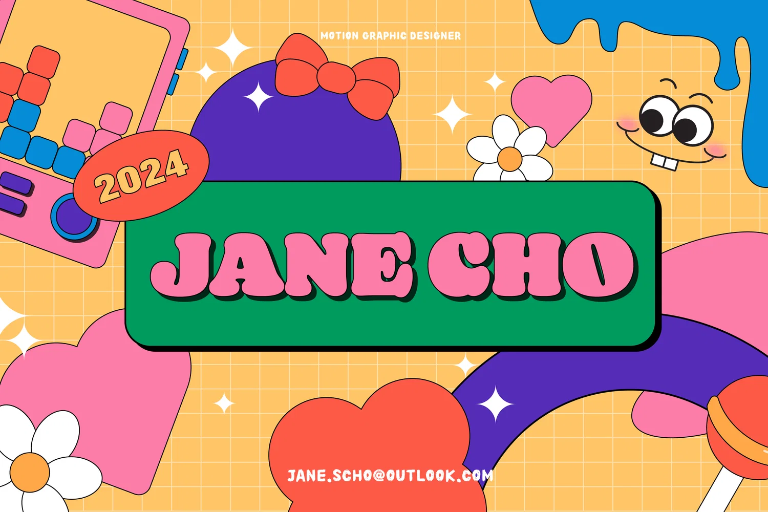 Title Design Frame for Jane Cho