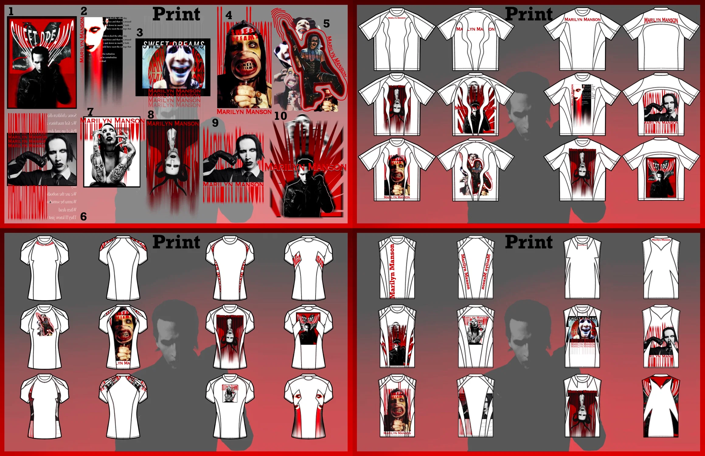 Print Design & T-shirt Design