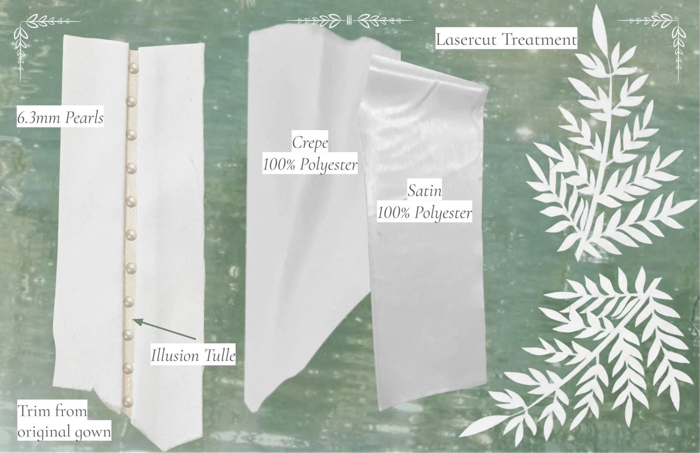 swatches and treatments