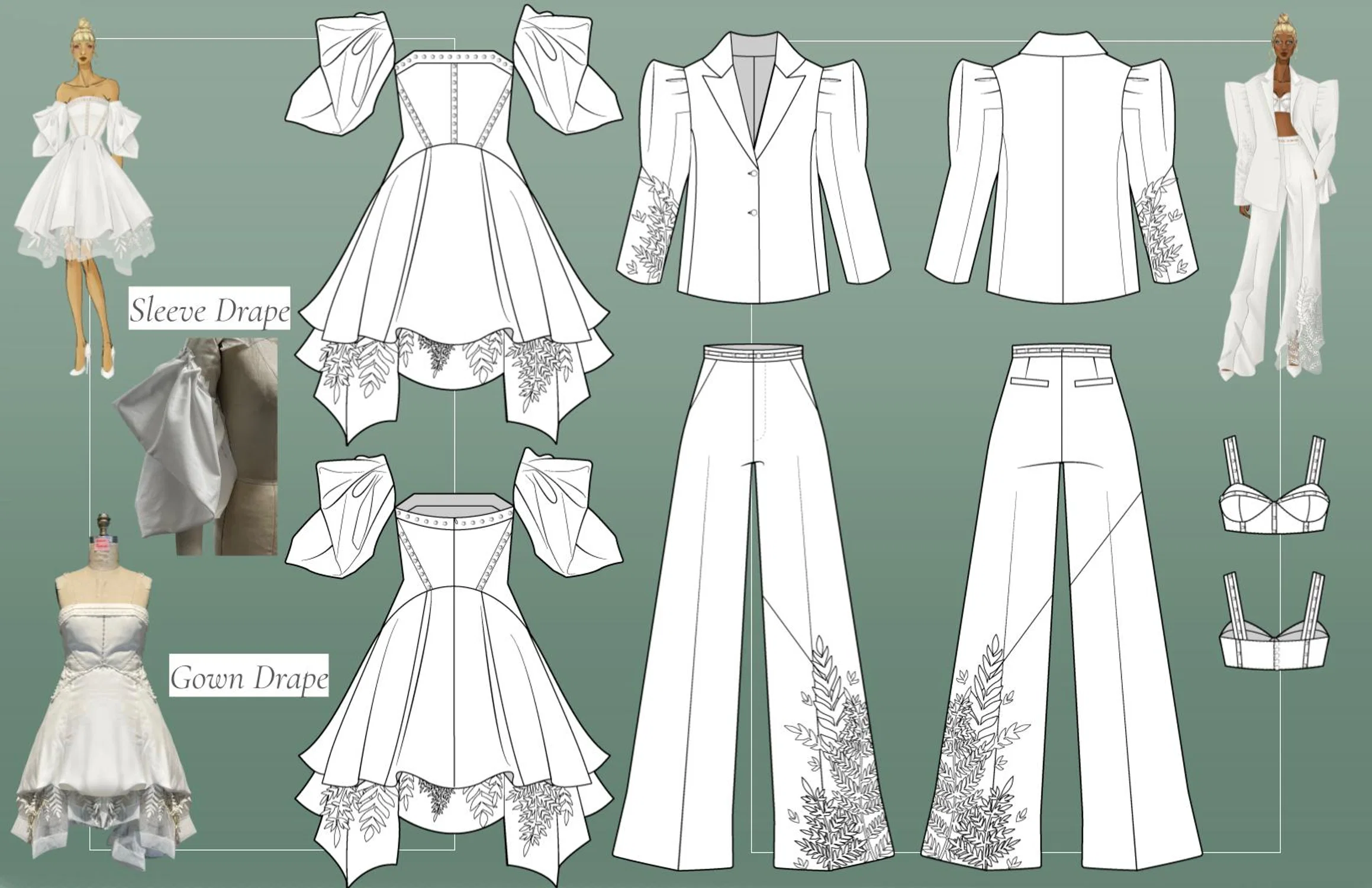 flats and drapes