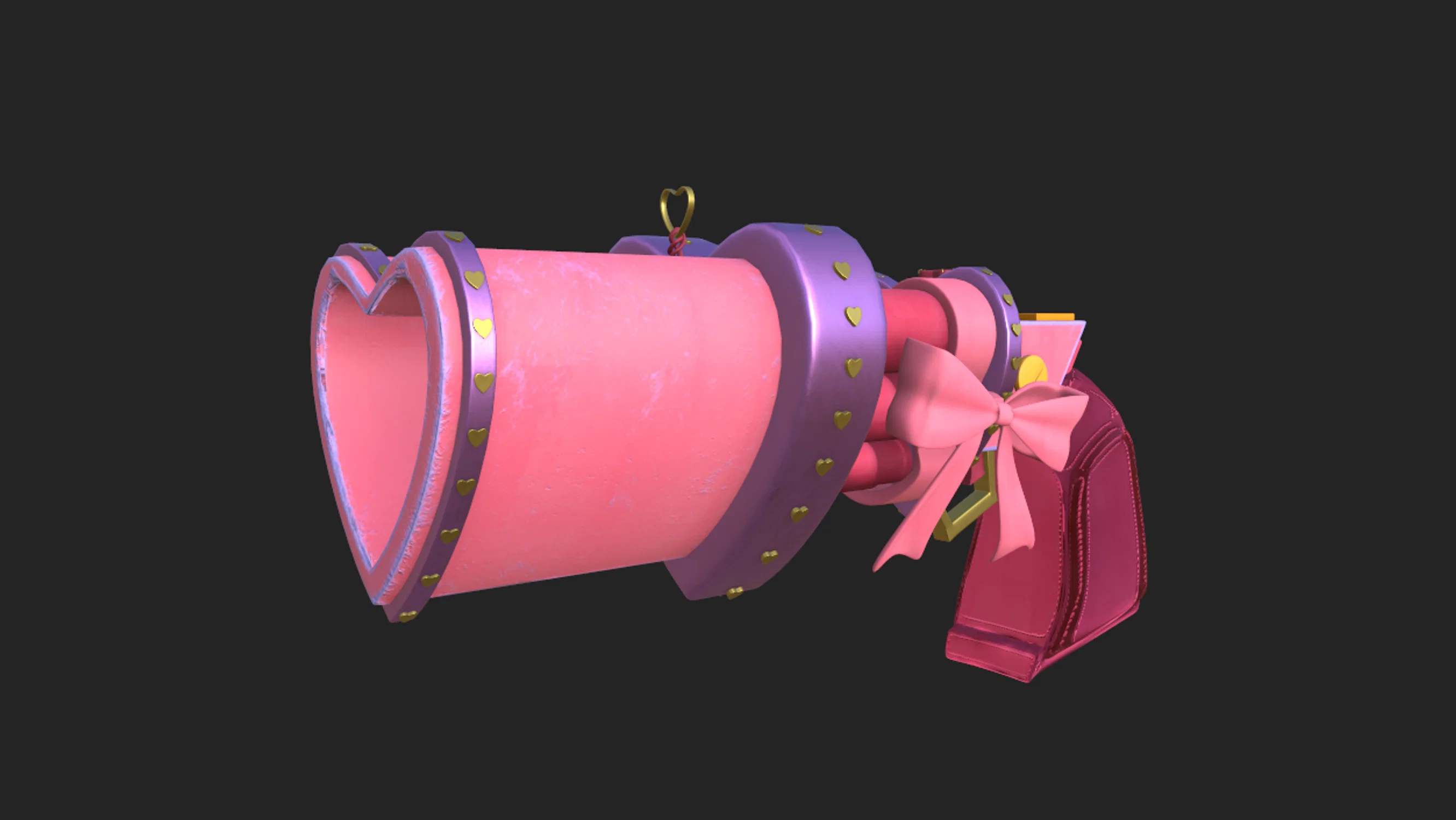 Heart Blaster - heart shaped gun.