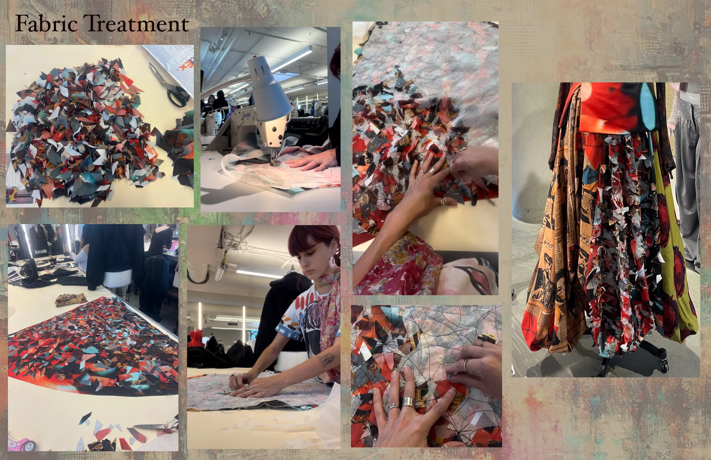 Punk Lace treatment process