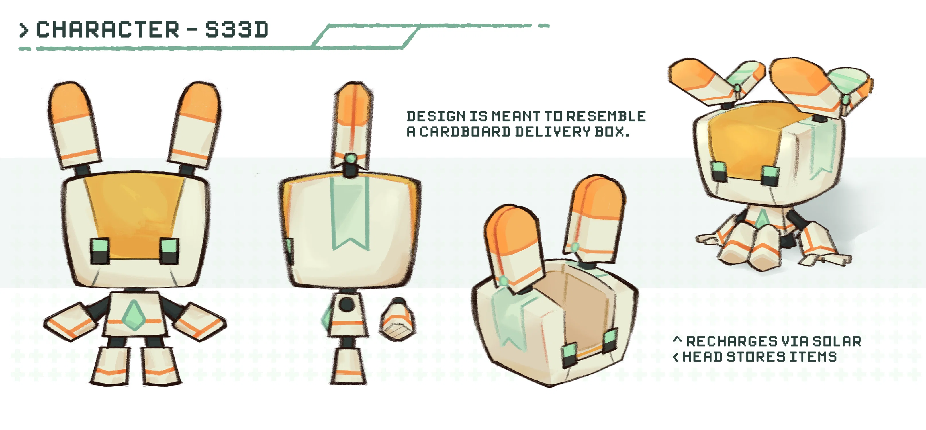 The main character of my senior thesis, a small delivery robot.