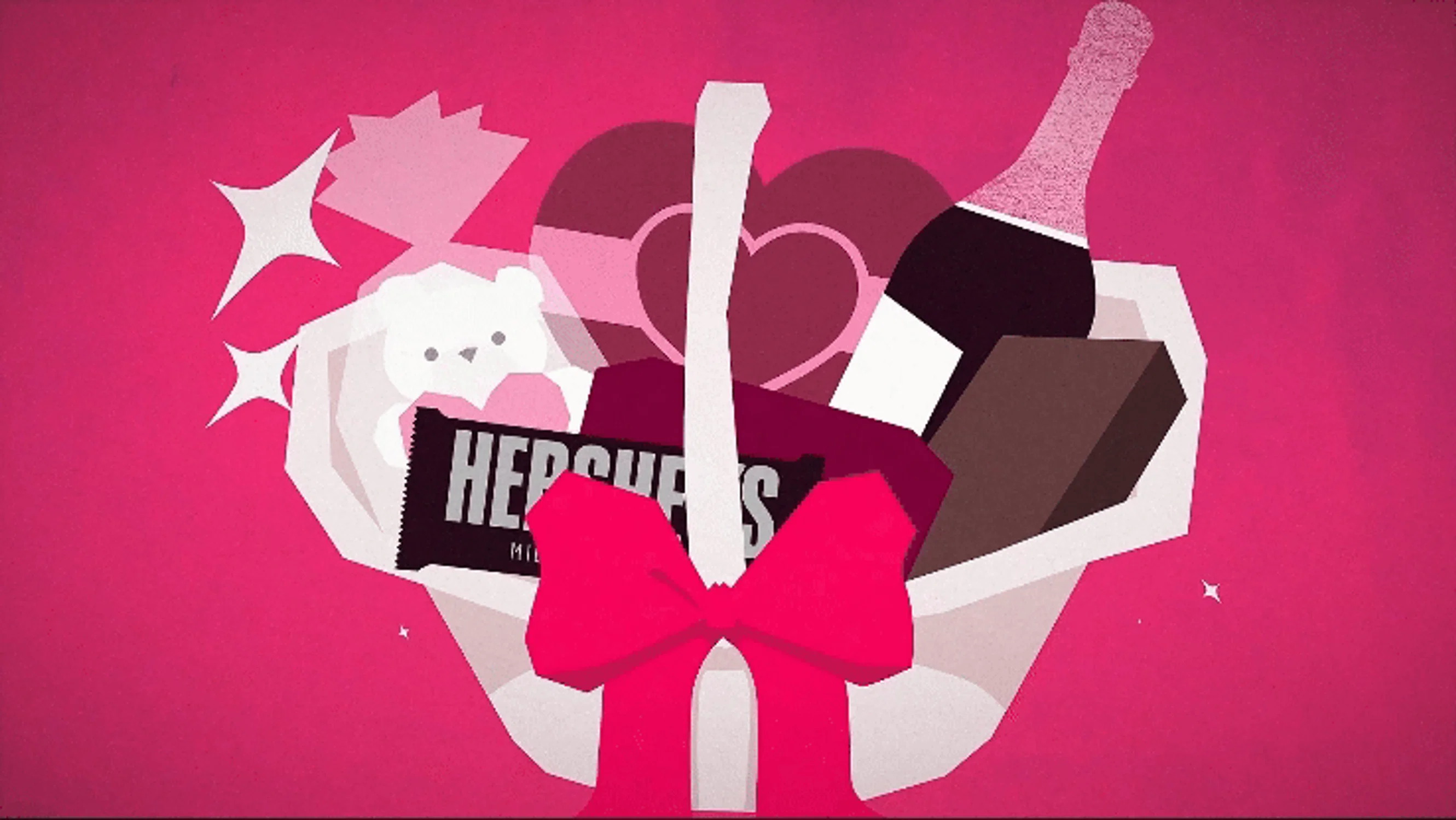 Hershey’s Chocolate Bar: Valentine’s Day Promotion
