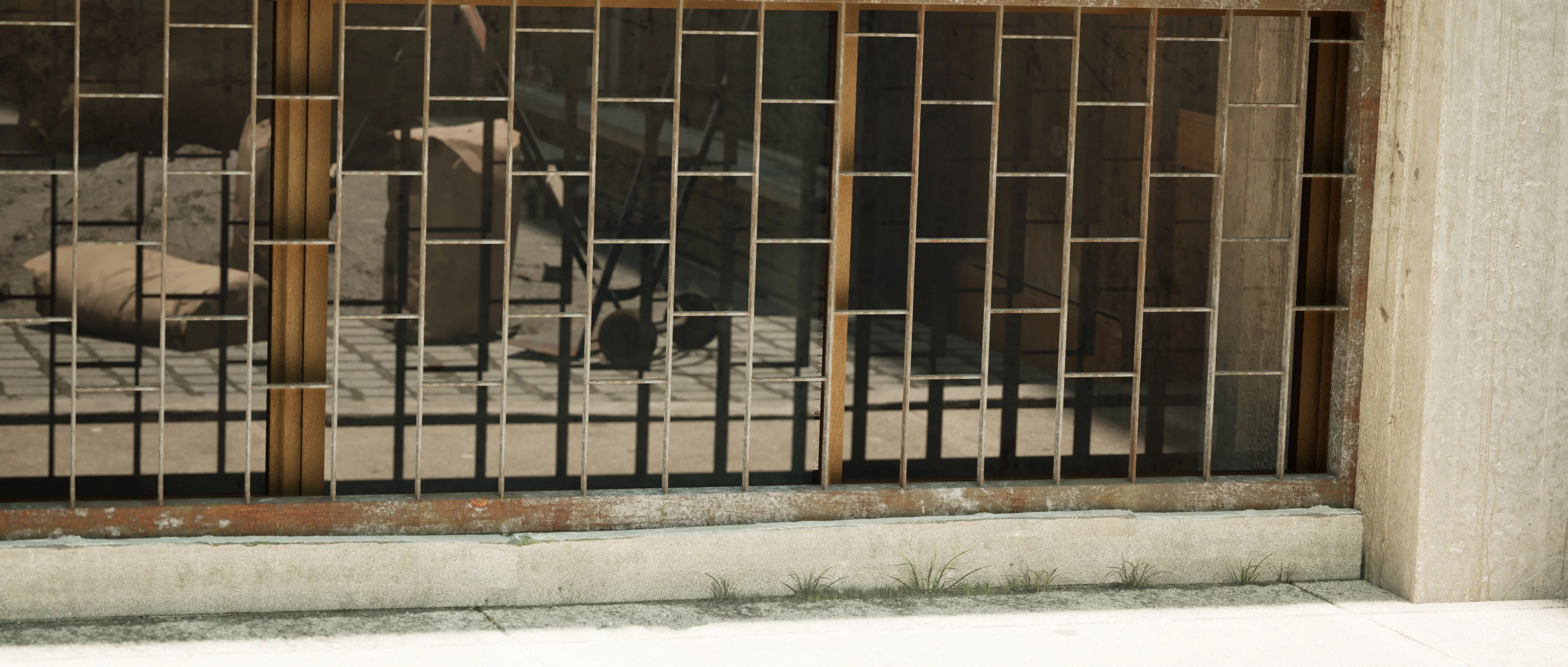 Environment created to replicate a scene from the movie Parasite by Bong Joon ho.
