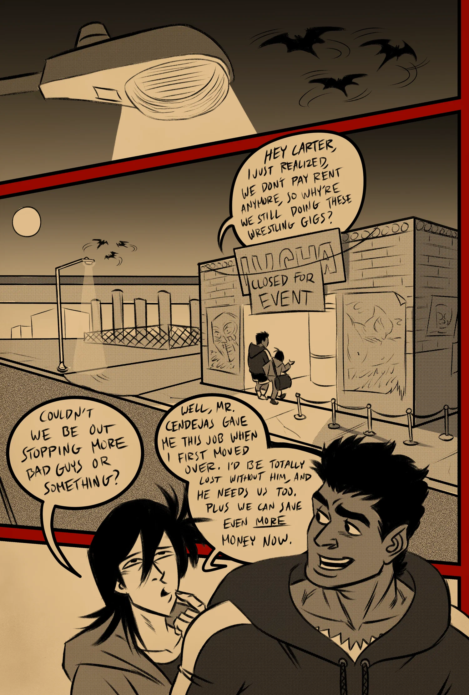 Sample comic page