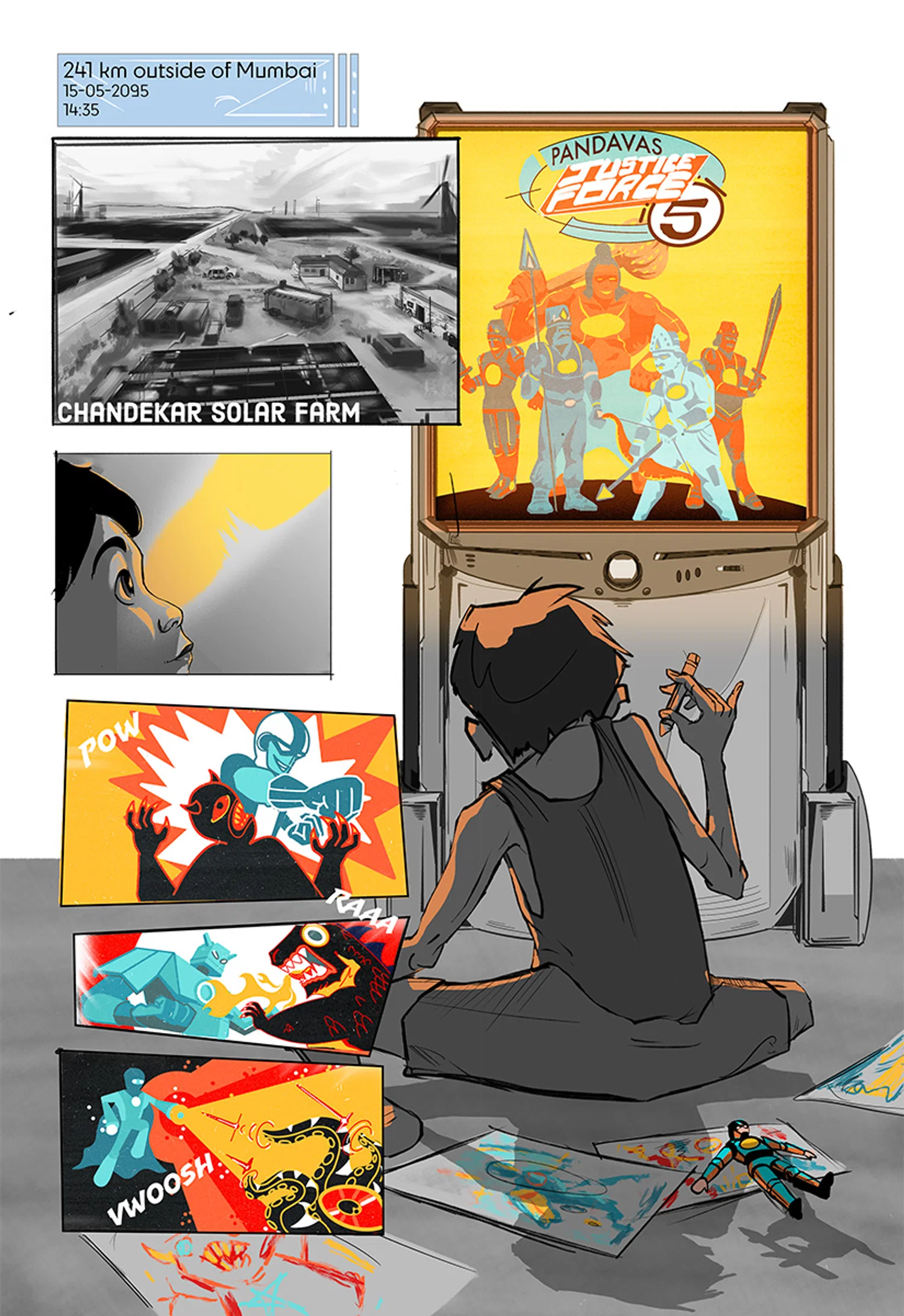 Opening Page to Bharat 95 issue no. 1
