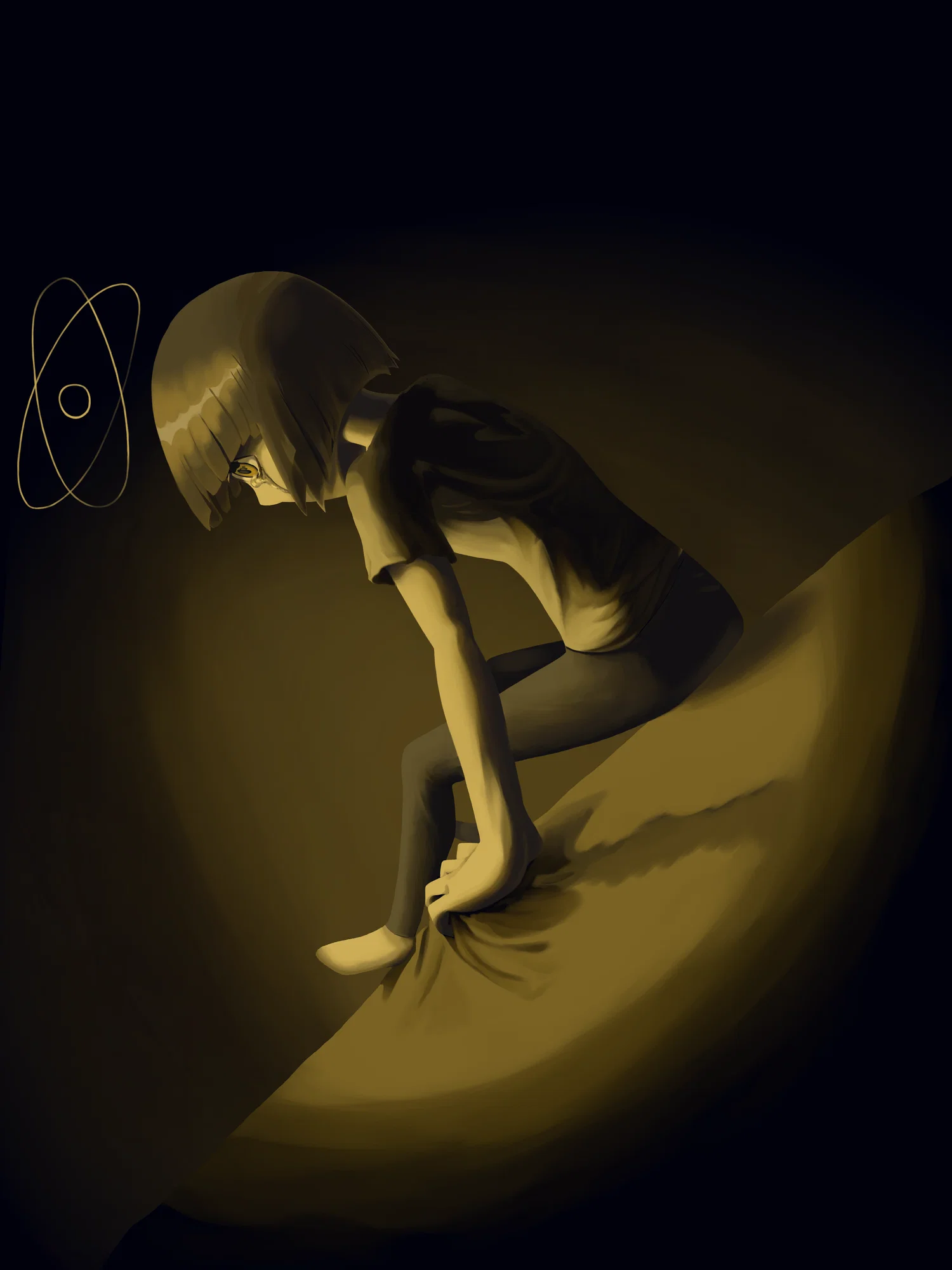 Artwork titled Sleepless