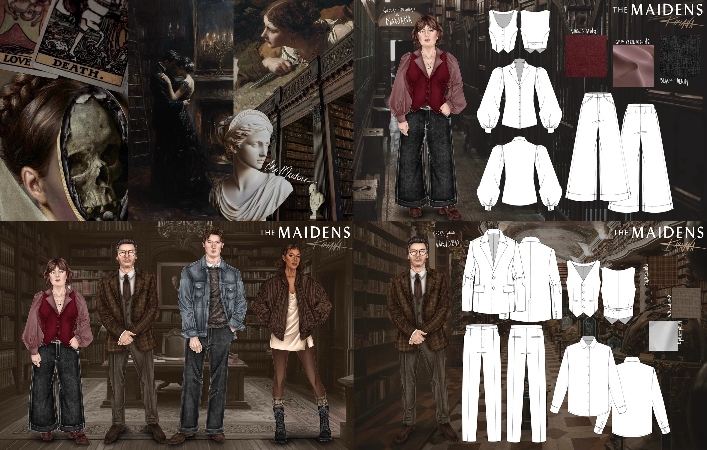 Kiriana Lanuza The Maidens Costume Design Lineup