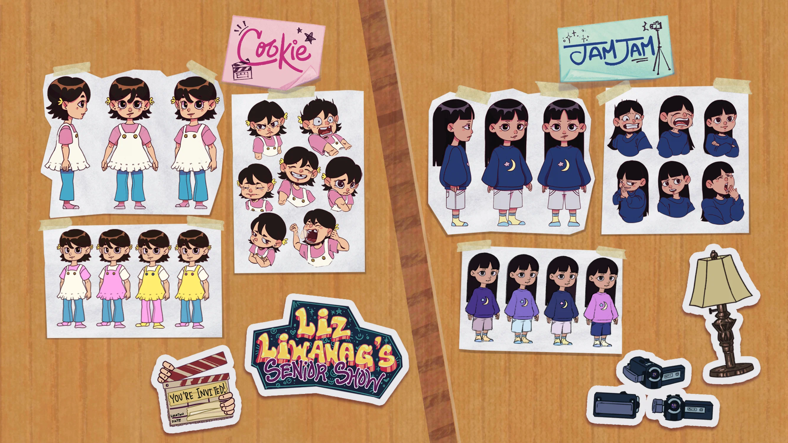 Character Sheet of Cookie and JamJam