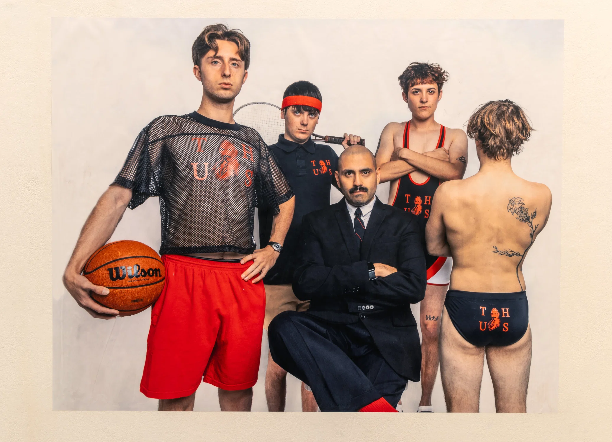 Photographic Print on Lustre Paper, Wheat Paste