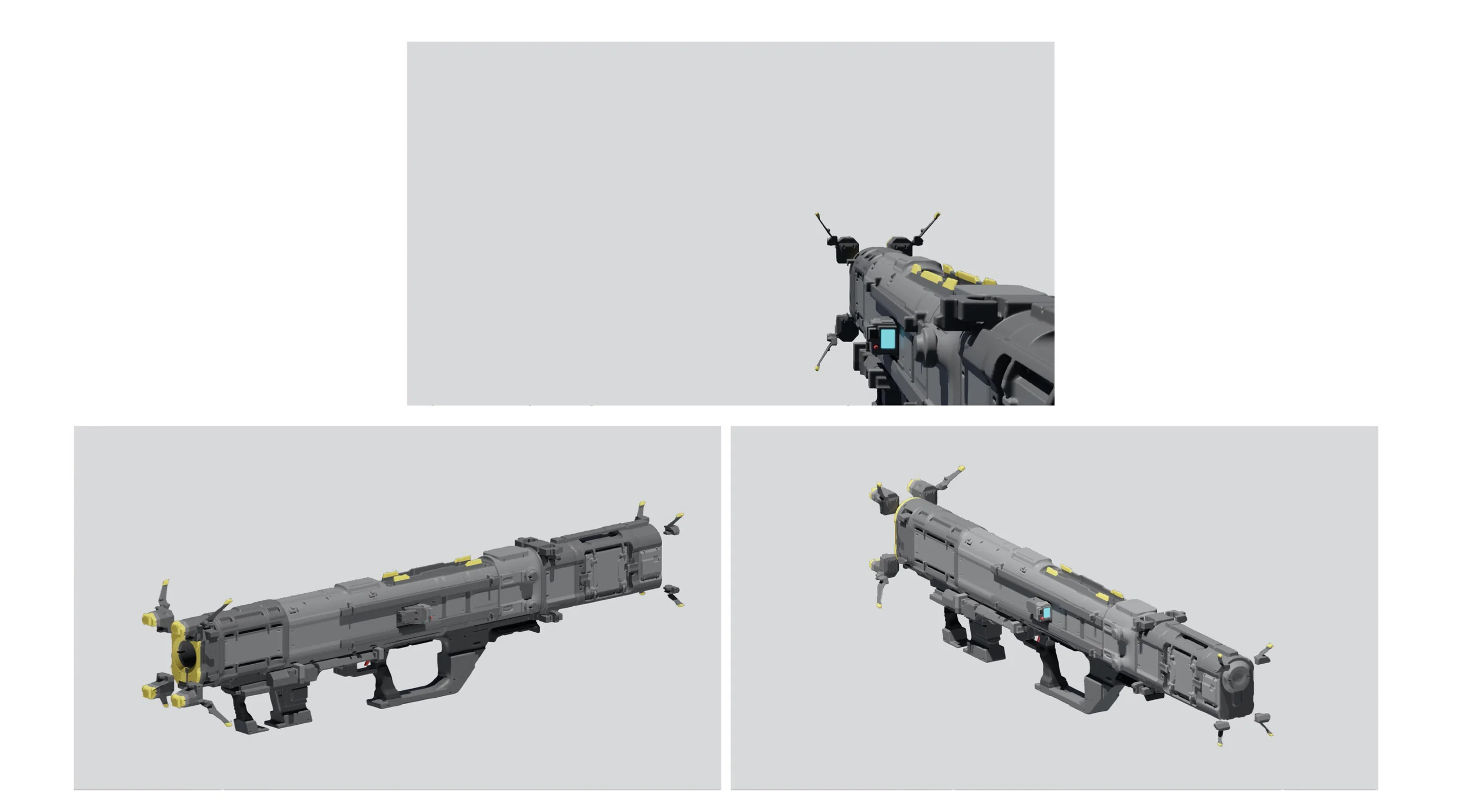 Weapon Design showcase - 3D coat
