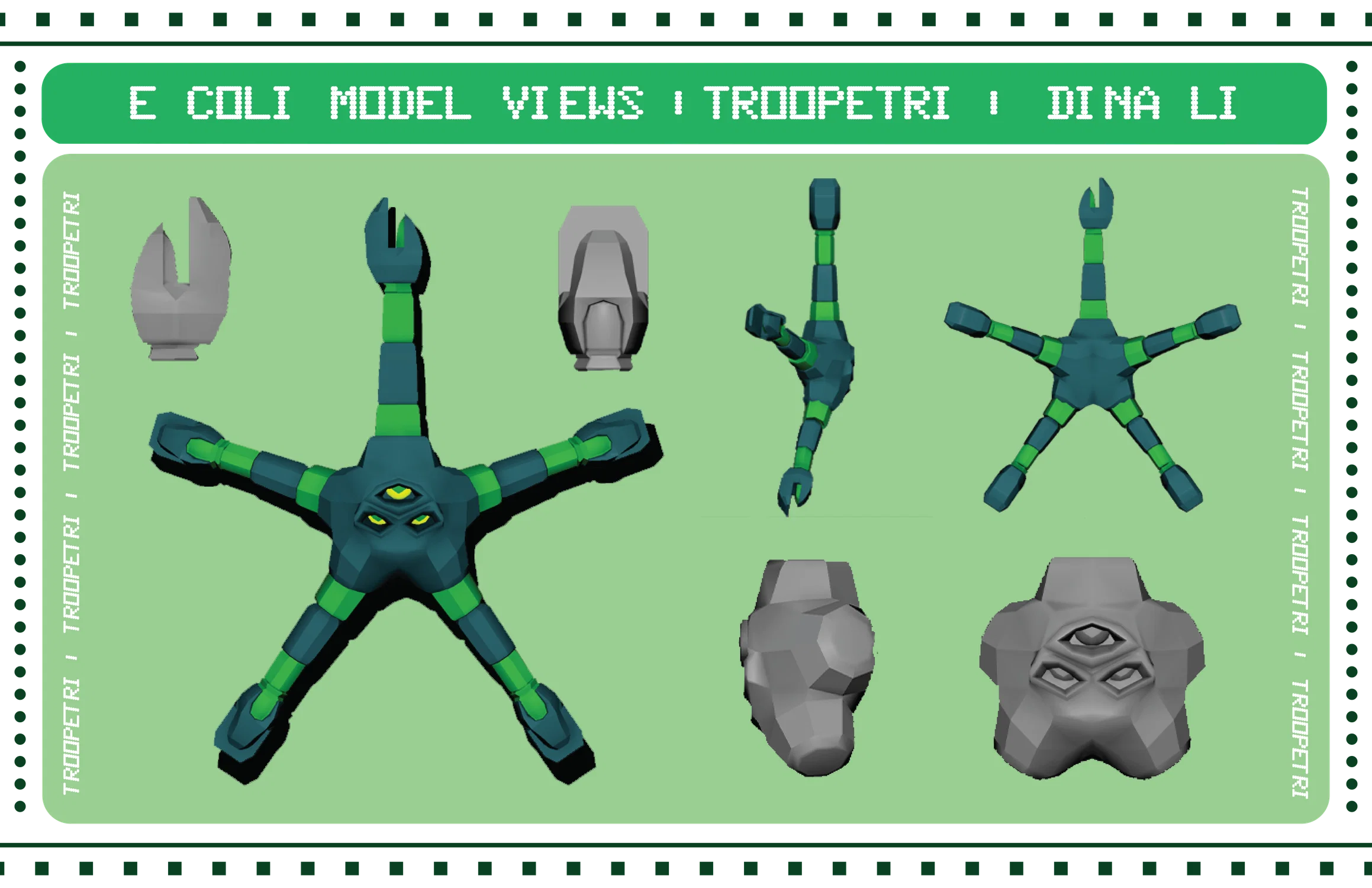 e coli model sheet for my immune system card game troopetri