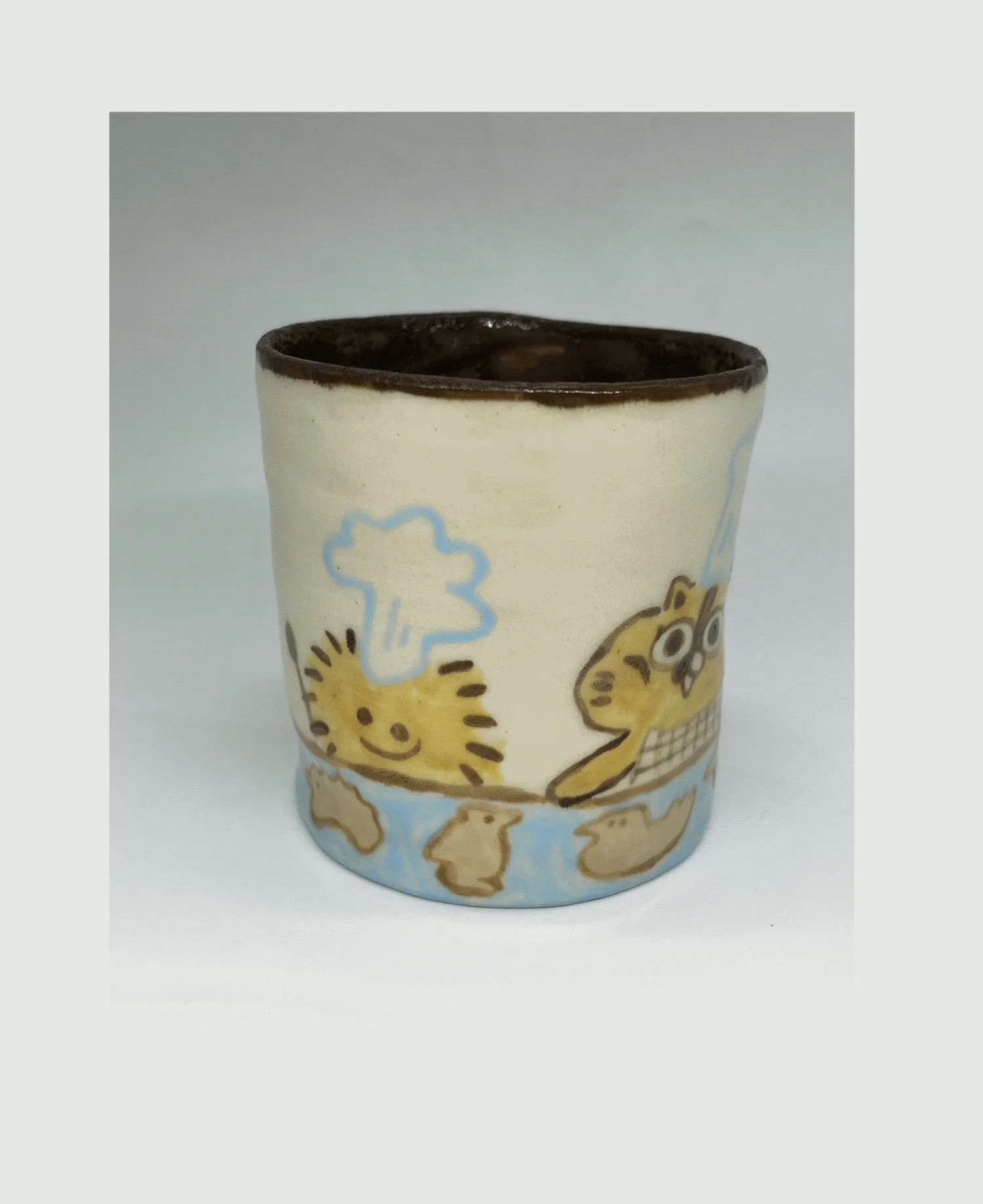 A Ceramic Cup Inspired by Cooking